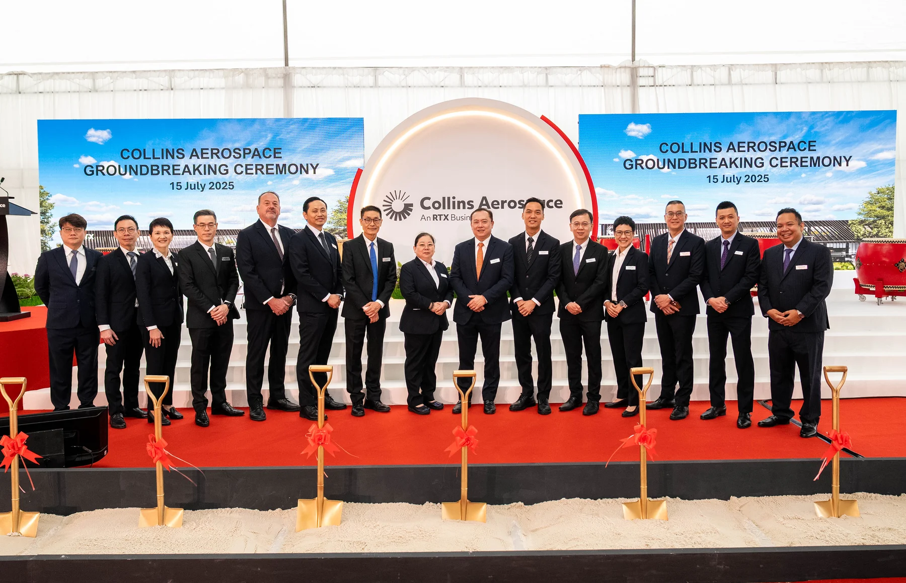 Collins Aerospace Groundbreaking Ceremony