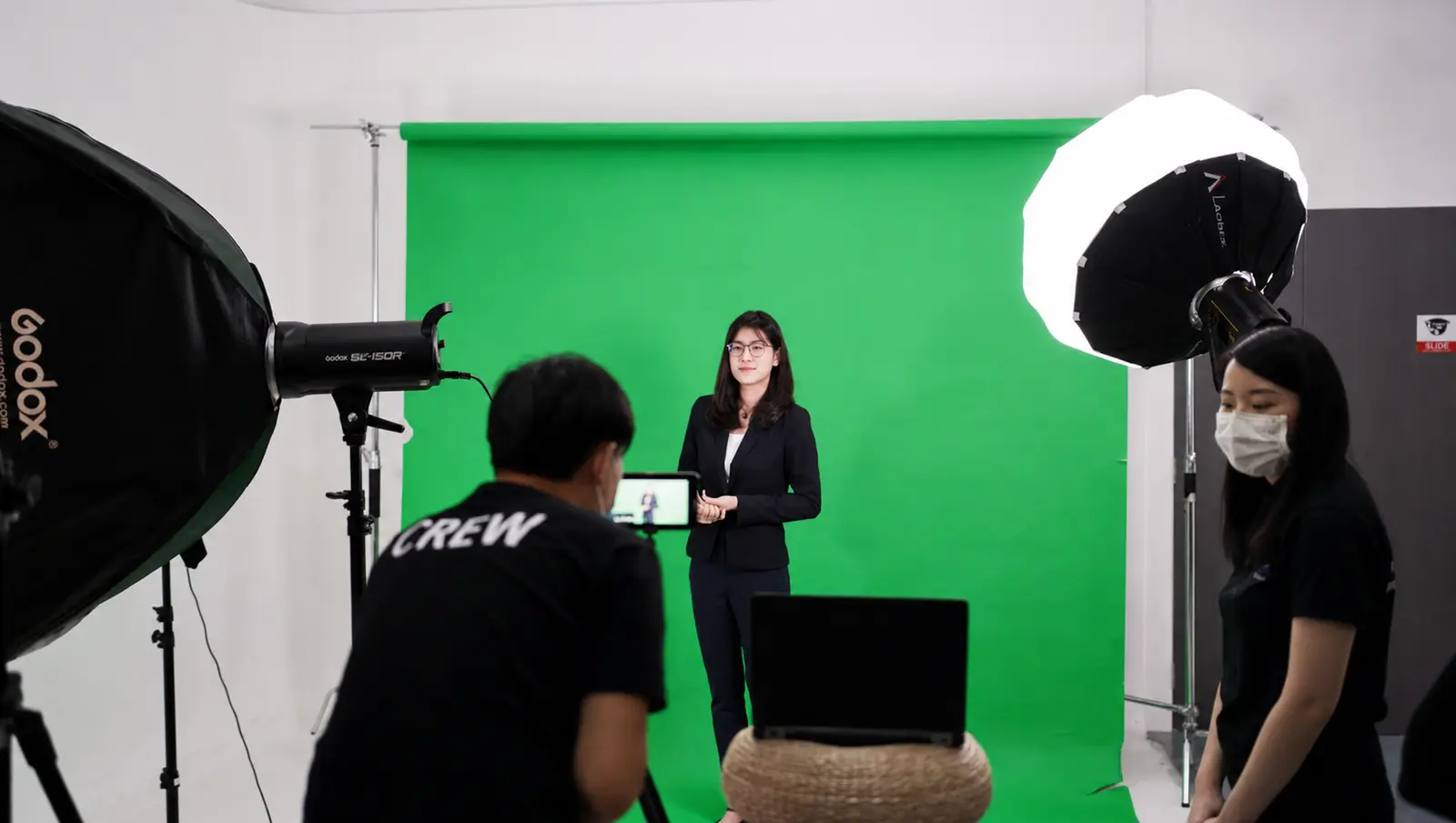 Studio Livestream Production — Green-screen broadcast
