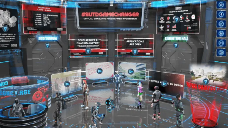 SUTD Digital Experience — Interactive virtual production